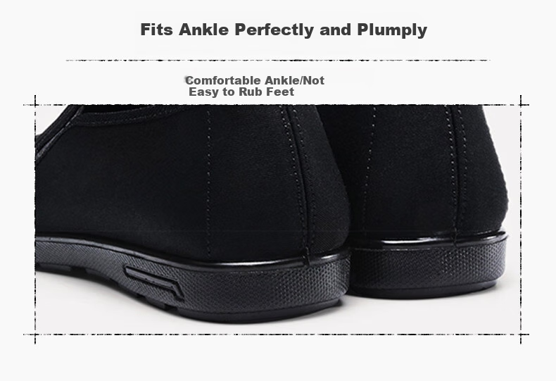 Weizhi Traditional Cloth Shoes for Men, Old Beijing Style Summer Fashion Slip-On Work Shoes for Elderly, WZ1307 6
