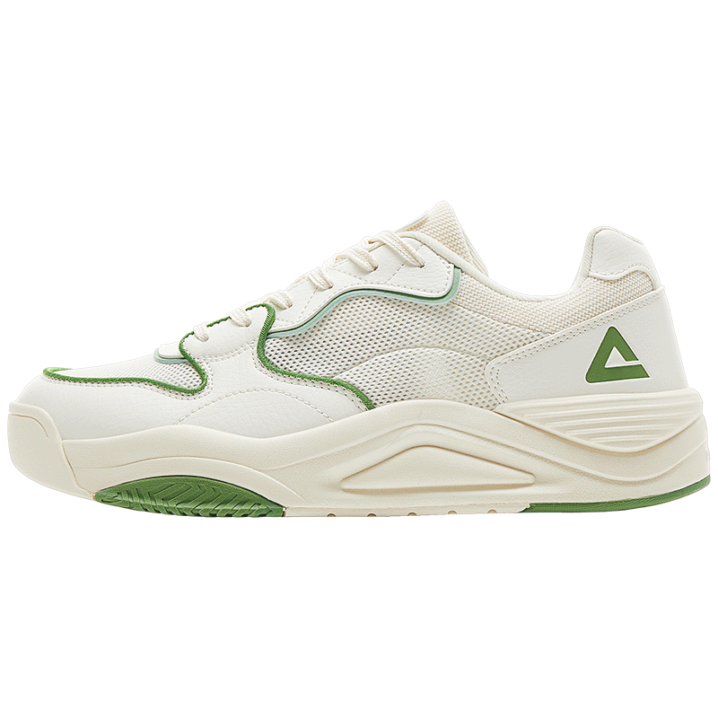 PEAK Taiji Manxing Sneakers for Men, Summer Comfortable Versatile Casual Shoes, Non-Slip Wear-Resistant Lightweight Sports Shoes DB520237
