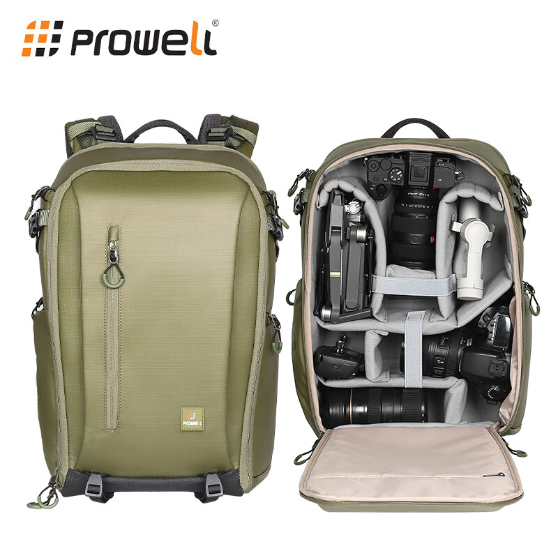Pulewei Camera Backpack, Photography Rucksack, Mirrorless Camera Bag, Canon Sony Large Capacity Backpack, Outdoor Photography Camera Backpack, Multifunctional Lens Digital Storage Bag