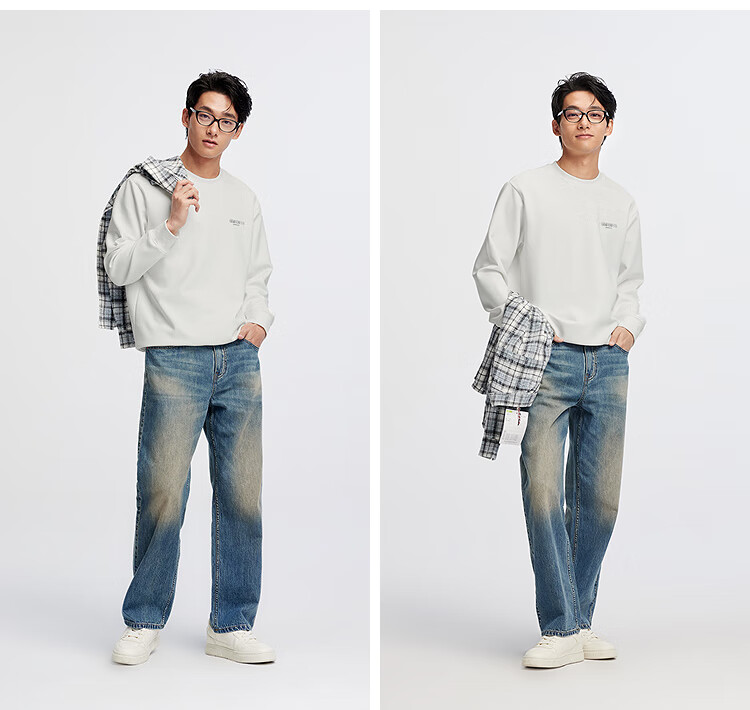 Semir (Semir) Wang Anyu | XCNSPACE Aerospace Collaboration Series Men's Sweatshirt 2025 Autumn 101525116211 4
