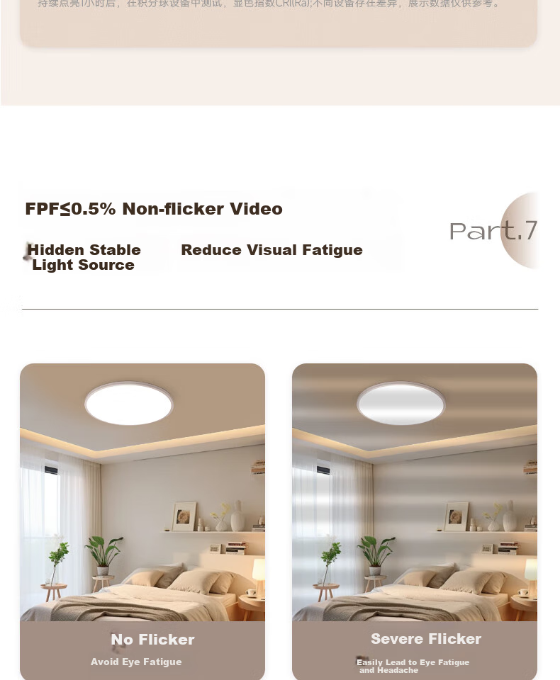 CDN [All-Inclusive Price] Ultra-Thin Full-Spectrum Eye-Protection LED Ceiling Light, Living Room Light, Bedroom Smart Lighting Fixture, 45W 15