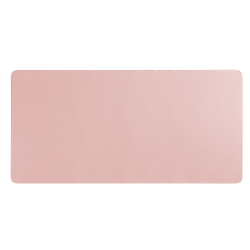 Juyingfeng Extra Large Mouse Pad, Leather Waterproof Mouse Pad, Laptop Office Extra Large Double-Sided Desk Pad, Natural Wood Texture with Lock Edge, Wear-Resistant, 90*45cm, Cherry Blossom Pink