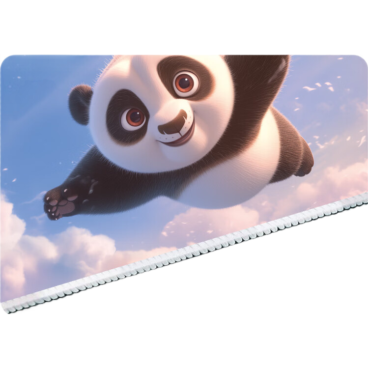 JPLAYER Mouse Pad, Extra Large And Thick, for Students And Office Use, Computer Desk Mat, Creative Simple Text Design, Precision Edge Locking, 700*300*3