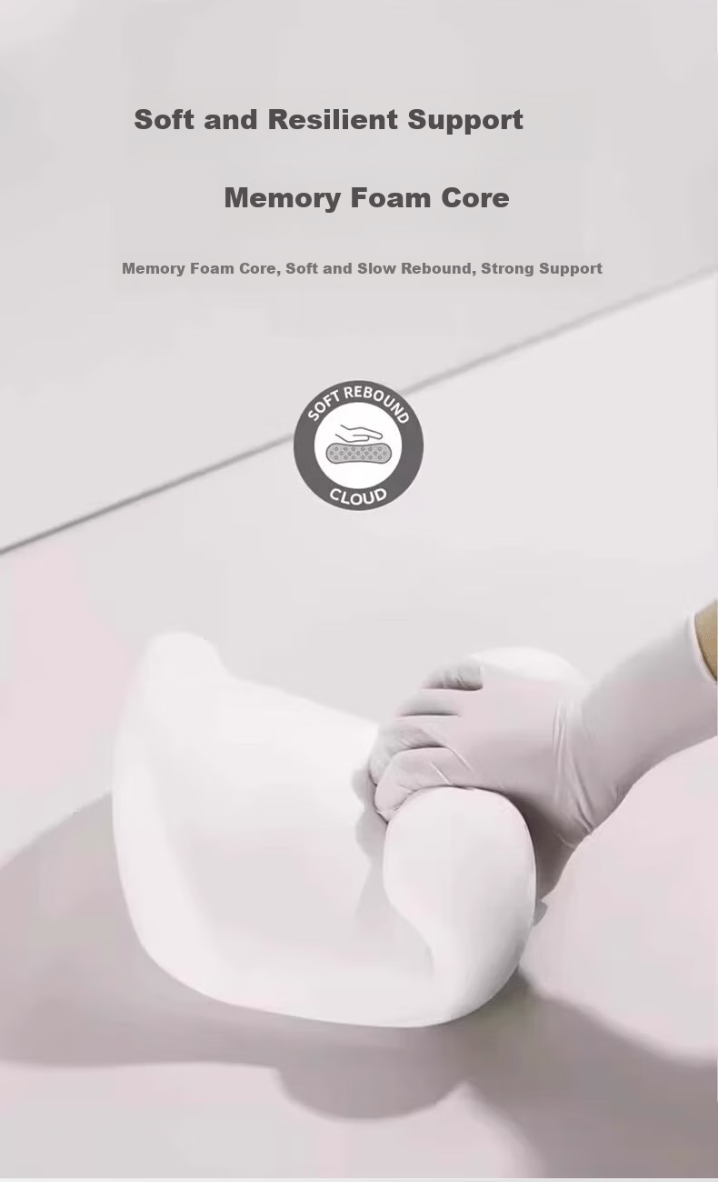 GREAT LIFE Car Lumbar Support Cushion, Thin Small Waist Pillow, Tailbone Car Backrest, Waist Protection Seat Support, Memory Foam Lumbar Pillow, Waist Pad 6
