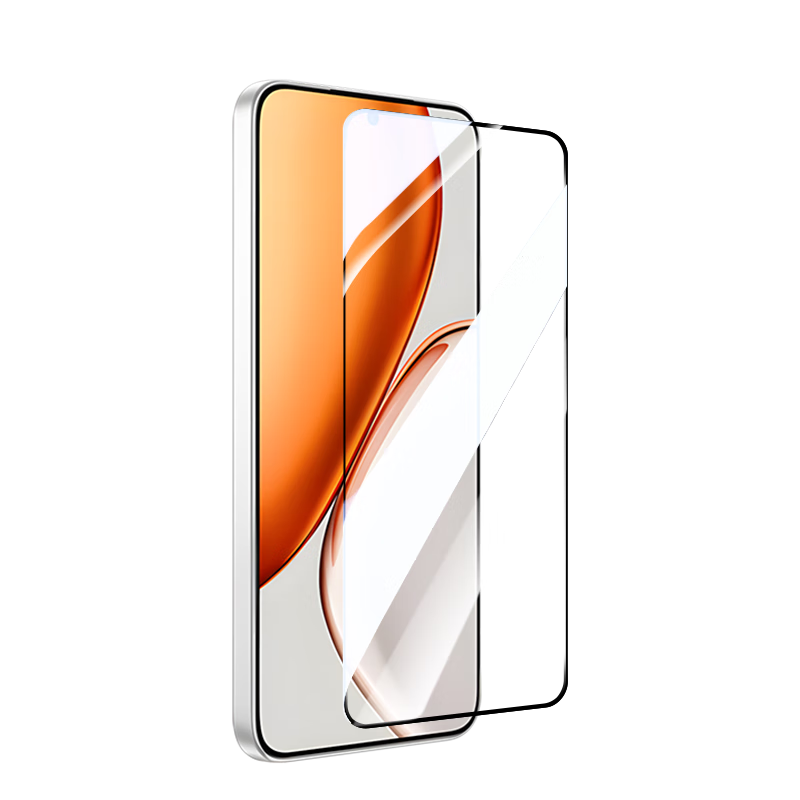 Langling [Two Pieces | Upgraded Anti-Shatter Edges] Tempered Glass Screen Protector for Honor X70/X70 Pro Max Full Coverage HD Protective Film