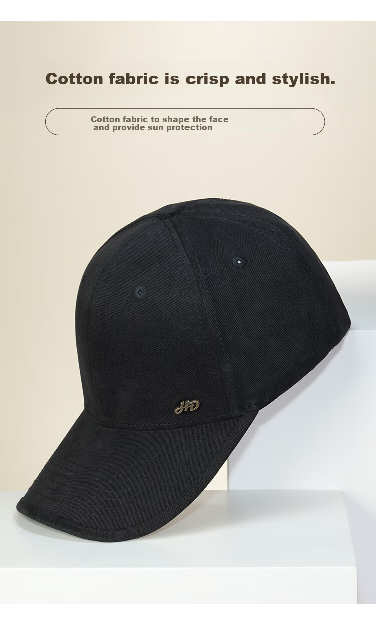 Hodo Baseball Cap for Men And Women, All-Season Visor Hat, Sun Hat with Large Circumference, Summer UV Protection, Face-Slimming Sunshade Cap 2