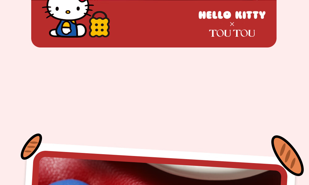 Toutou Birthday Gift, HelloKitty Shoulder Bag, Sanrio Waffle Bag, Red Hello Kitty Zodiac Year Souvenir 32