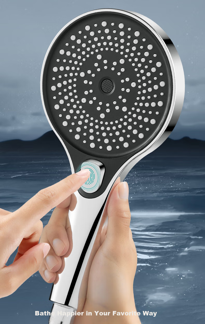 JROR [Germany] High-Pressure Shower Head Set of Three, Bathroom Shower Head And Shower System HL-005 9
