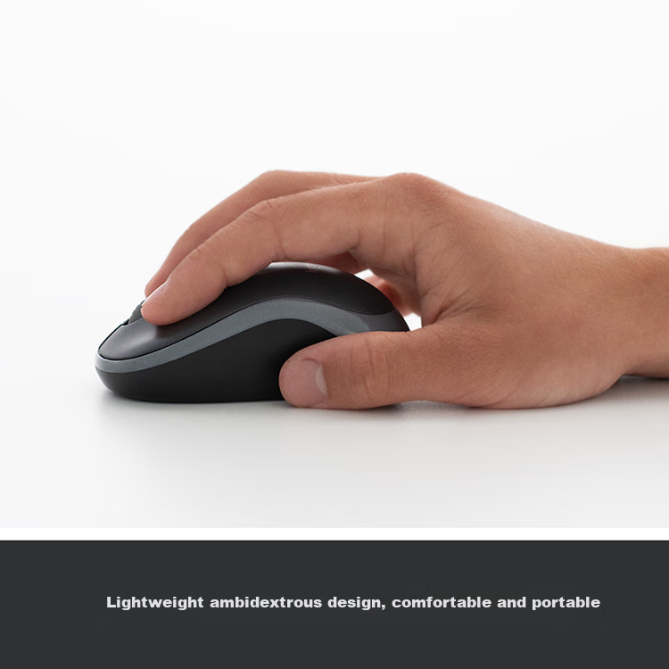 Logitech MK270 Wireless Keyboard And Mouse Combo, Office Keyboard And Mouse Set, Full Size, Black, Self-Operated, with Wireless 2.4G Receiver 4