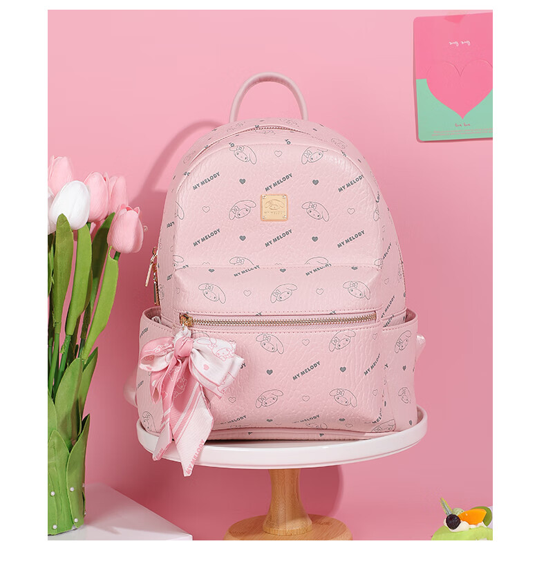 Mesuca X Melody Handbag, Women's Backpack, Cute Printed Bag, Gift Box Set, Birthday Present for Wome 22