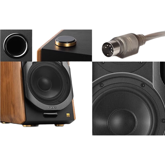 Акустическая система Edifier S1000MKII, 2.0, HIFI, Bluetooth 5.0, активная