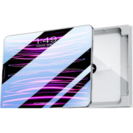 Защитное стекло Shanmo для iPad Pro 12.9 (2018-2022), полноэкранное, противоударное, антибликовое, HD Clear