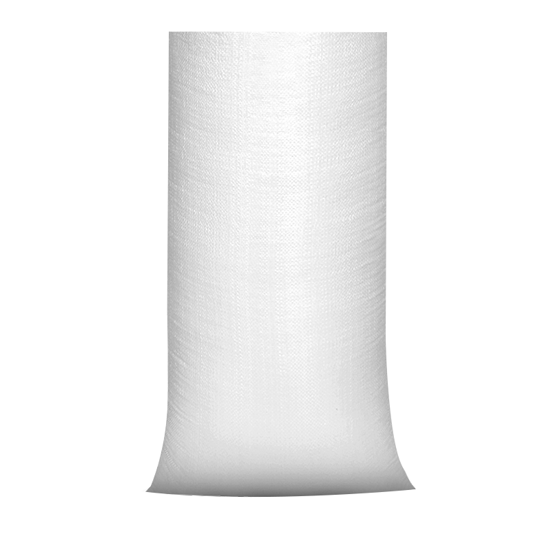 Chao Ji Premium White Waterproof Moisture-Proof Inner Membrane Woven Bag Thickened Packing Bag Moving Bag Snake Skin Bag Fertilizer Feed Bag 80*120cm