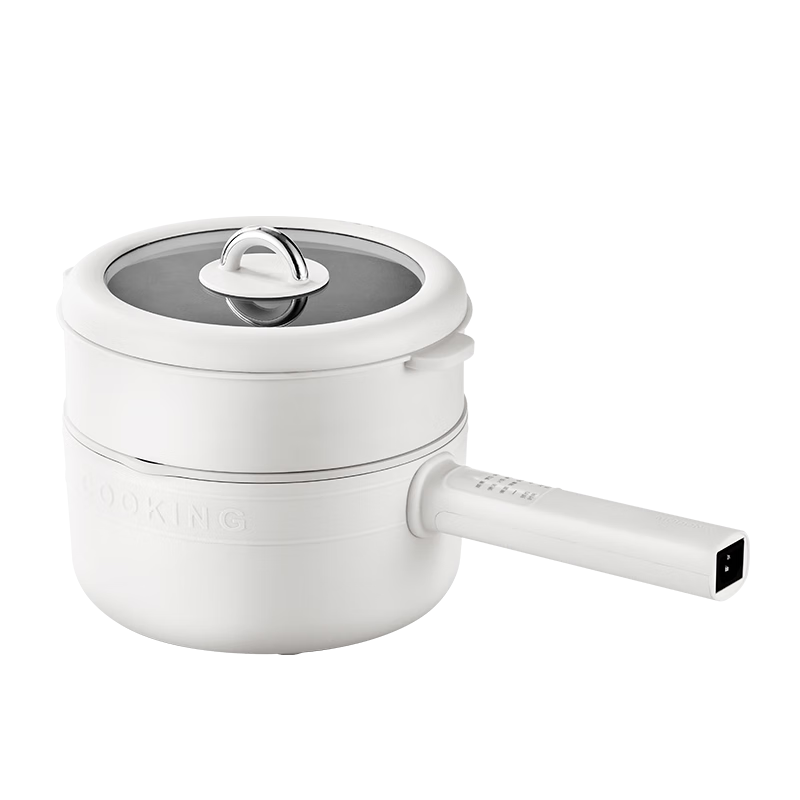 Modong Electric Cooking Pot Multifunctional Electric Hot Pot 3L Small Hot Pot Electric Steamer Cooker All-in-One High Power Multi-Purpose Pot MD-DZG34-L