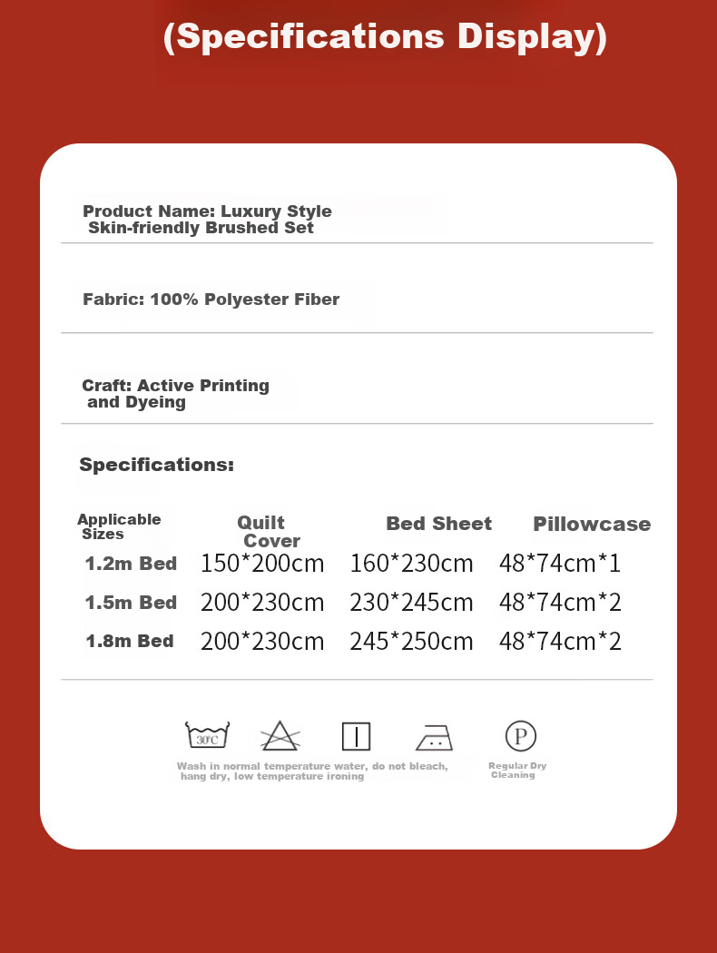 Hodo Skin-Friendly Four-Piece Bedding Set Naked Sleep Bed Sheet Pillowcase Duvet Cover Single Dormitory Home Bedding 200*230cm Coffee Color 1.5m Fitted Sheet Style 15