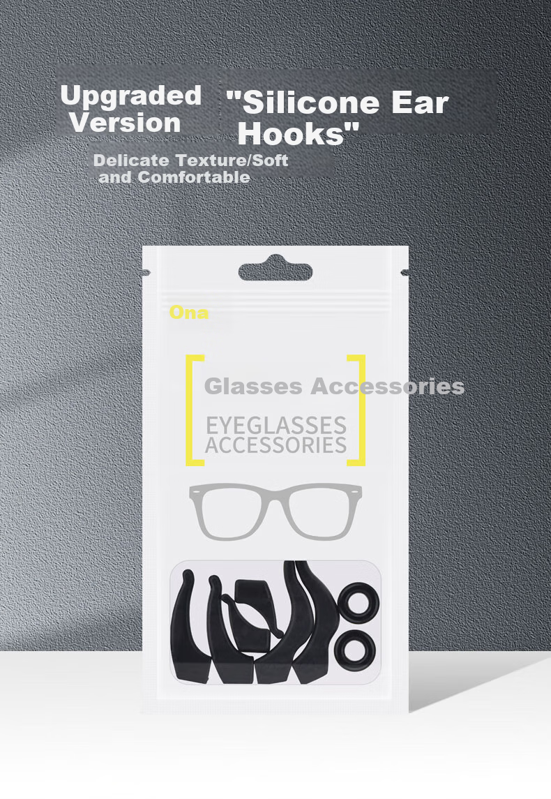 Ouna Glasses Anti-Slip, Anti-Fall Strap, Anti-Slip Silicone Ear Hooks, Fixing Device, Anti-Drop Hanging Rope, Sports Safety Rope 5
