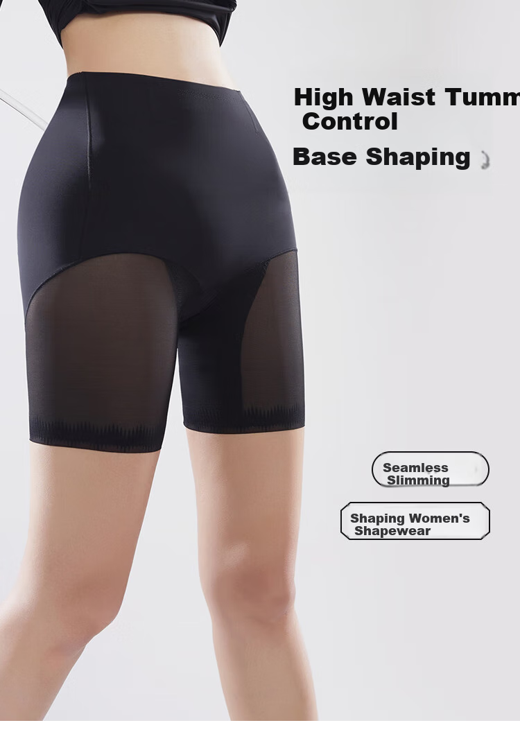 Ordifen High-Waisted Tummy Control And Butt-Lifting Shapewear Shorts for Women, Waist-Cinching, No Need for Underwear, Seamless, Anti-Chafing, Three-Quarter Length Shorts XT4302 1