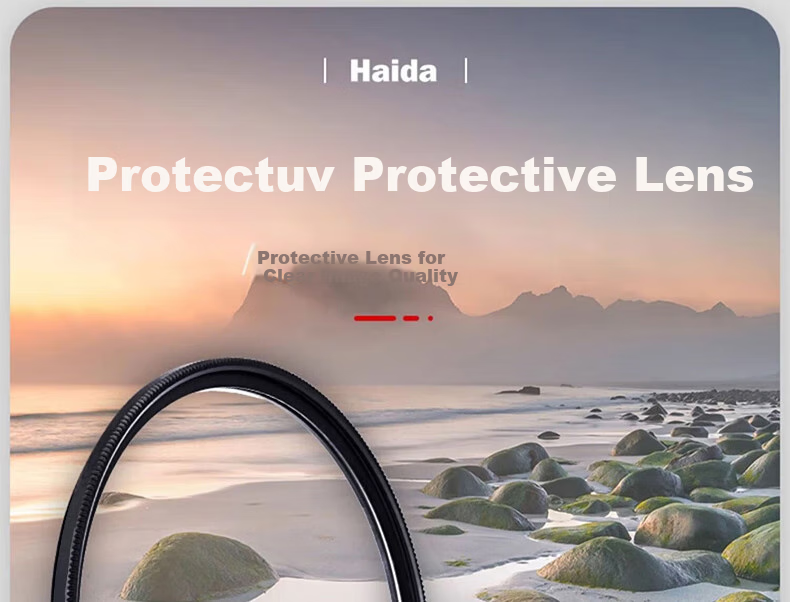 Haida UV Filter 67mm, 12-Layer Nano Double-Sided Coating, 99.1% High Light Transmission, Protective Lens, Suitable for Canon, Sony, Fuji And Other Mirrorless And DSLR Lenses 1