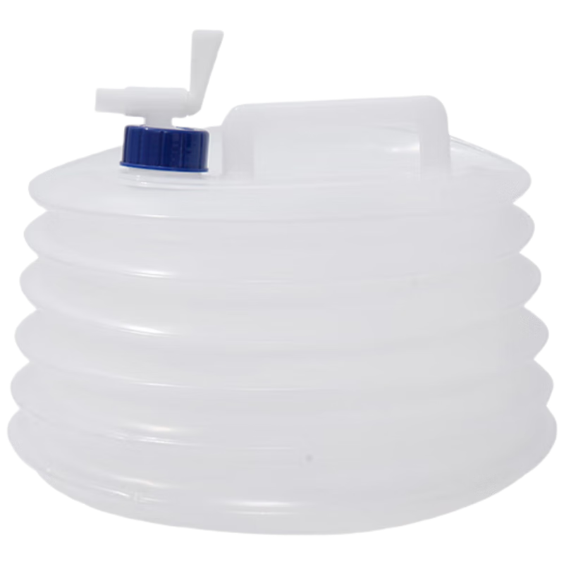 Beifute Foldable Water Bucket, Outdoor Pure Water Container, Portable Camping Car Water Storage Bag, Food-Grade Large Capacity 15L, One Pack