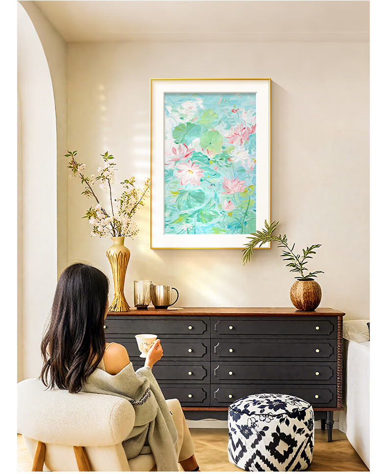 Haojiubujian Chinese Antique-Style Artistic Wall Clock, Living Room Hanging Clock, High-End Feel Timepiece, 2026 New Simple Creative Clock Desig 2