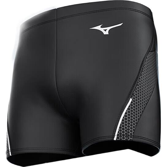 Мужские плавки MIZUNO B1131, профессиональные, быстросохнущие, хлоростойкие, черные, размер L