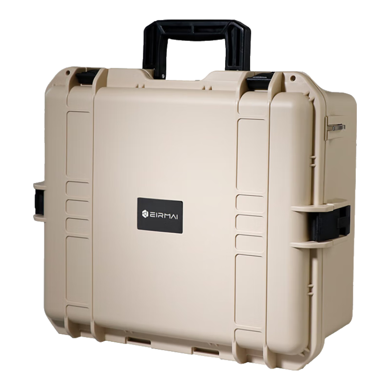EIRMAI R201 Compatible with DJI AIR3/3S And Mavic 3 Pro Camera Safety Case, Multifunctional Storage Accessory Bag, Drone Handheld Case, Shoulder Bag, Sand Color
