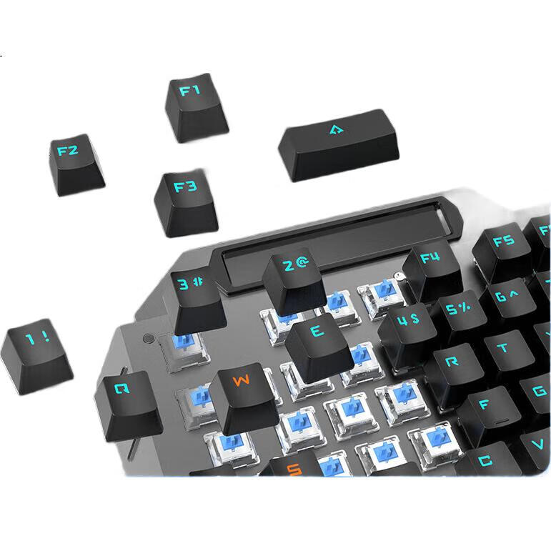 Механическая игровая клавиатура EWEADN TK900 с мышью, проводная, USB, подсветка, черная