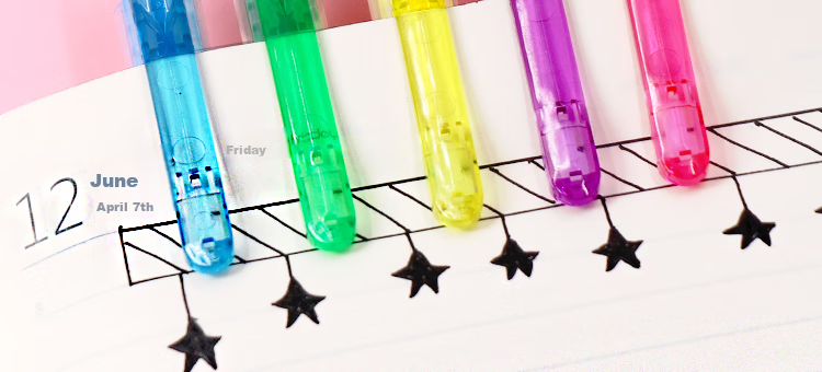 Pentel SXS15 Retractable Highlighter Pen, Journal Marker Pen, Extendable Large-Capacity Highlighter Pen with Replaceable Refills, 4.5mm, Purple 21