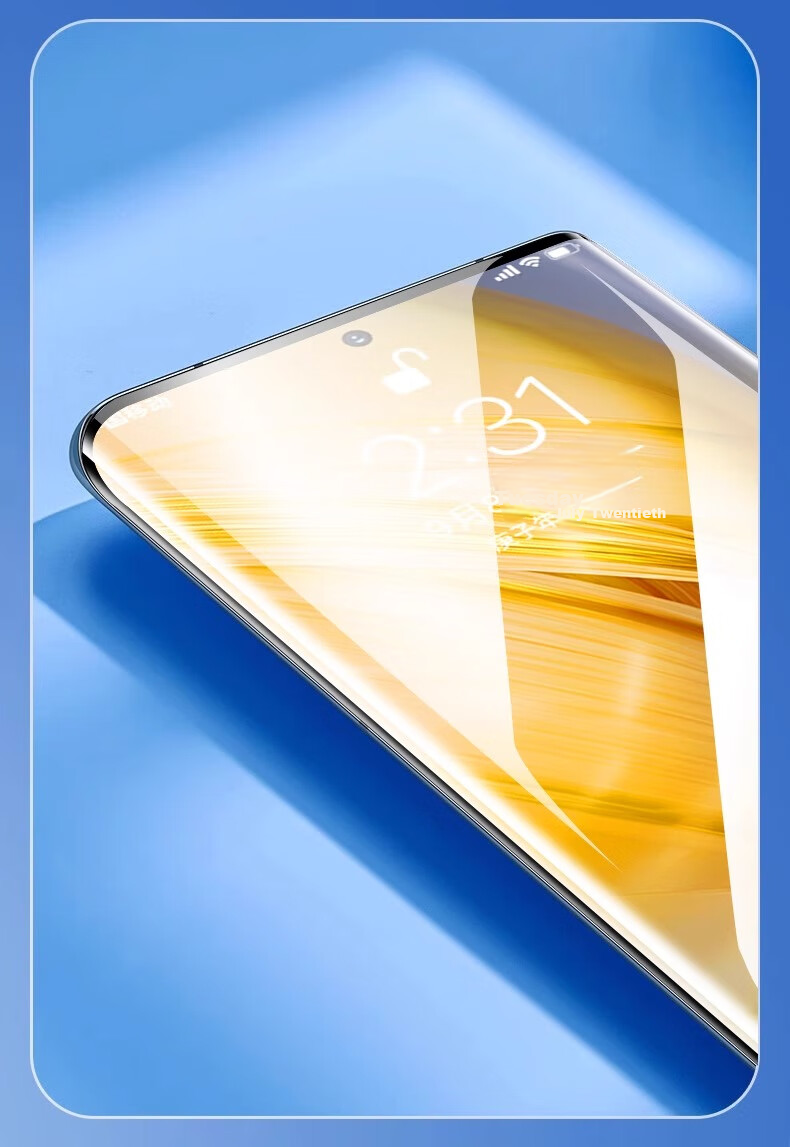 ZHIWEISHI [High Definition, 2-Pack] Tempered Glass Screen Protector for Honor 300, Compatible with Honor 300 Phone, Full Screen HD Anti-Scratch Anti-Fingerprint Protective Film 2