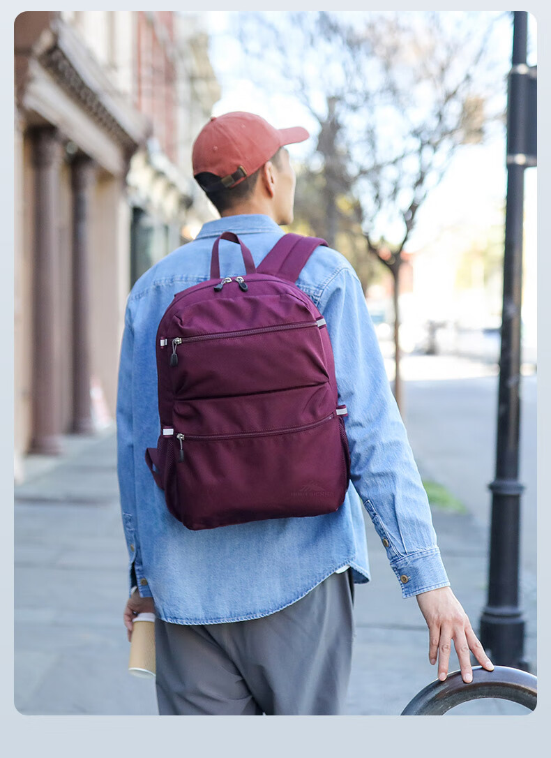 High Sierra Lightweight Outdoor Backpack for Women, Urban Casual Laptop Bag, New Xueli Brand Portable Durable Backpack, Commuter Schoolbag 9