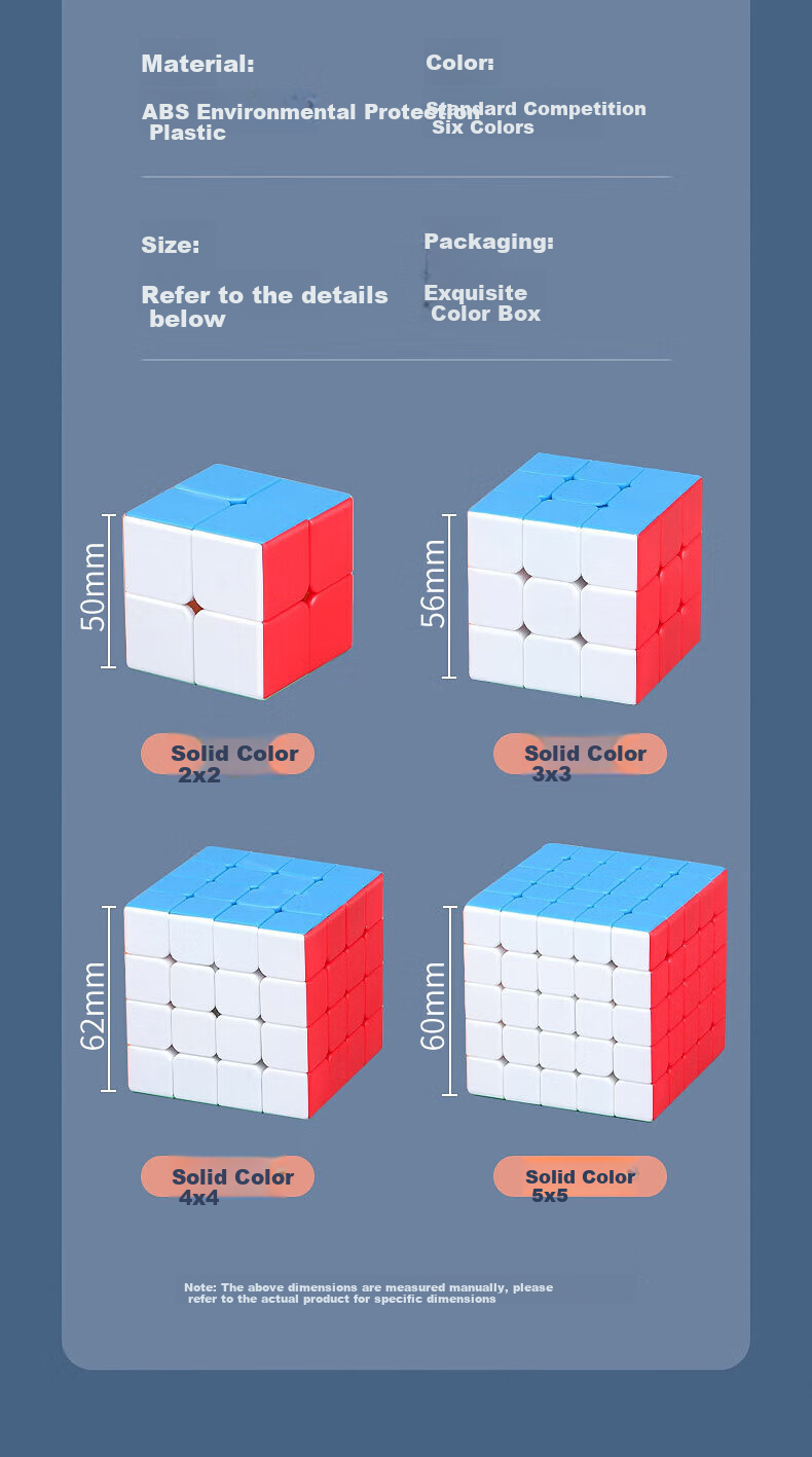 Shengshou 5x5 Speed Cube Competition-Grade Children's Puzzle Toy without Stickers, Includes Tutorial, Birthday Gift, Colorful 14
