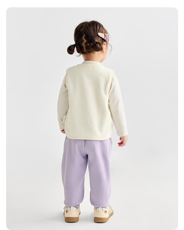 BALABALA Kids' Vest Baby Boys and Girls Inner Wear Autumn and Winter 2025 Top【Same Style as in Stores】201425101202 3