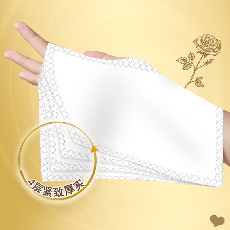 APP Silk Soft Unscented Tissue Paper, 4-Ply, 7 Sheets * 60 Packs, Portable Small Pack Tissues, Boxed, Large Size