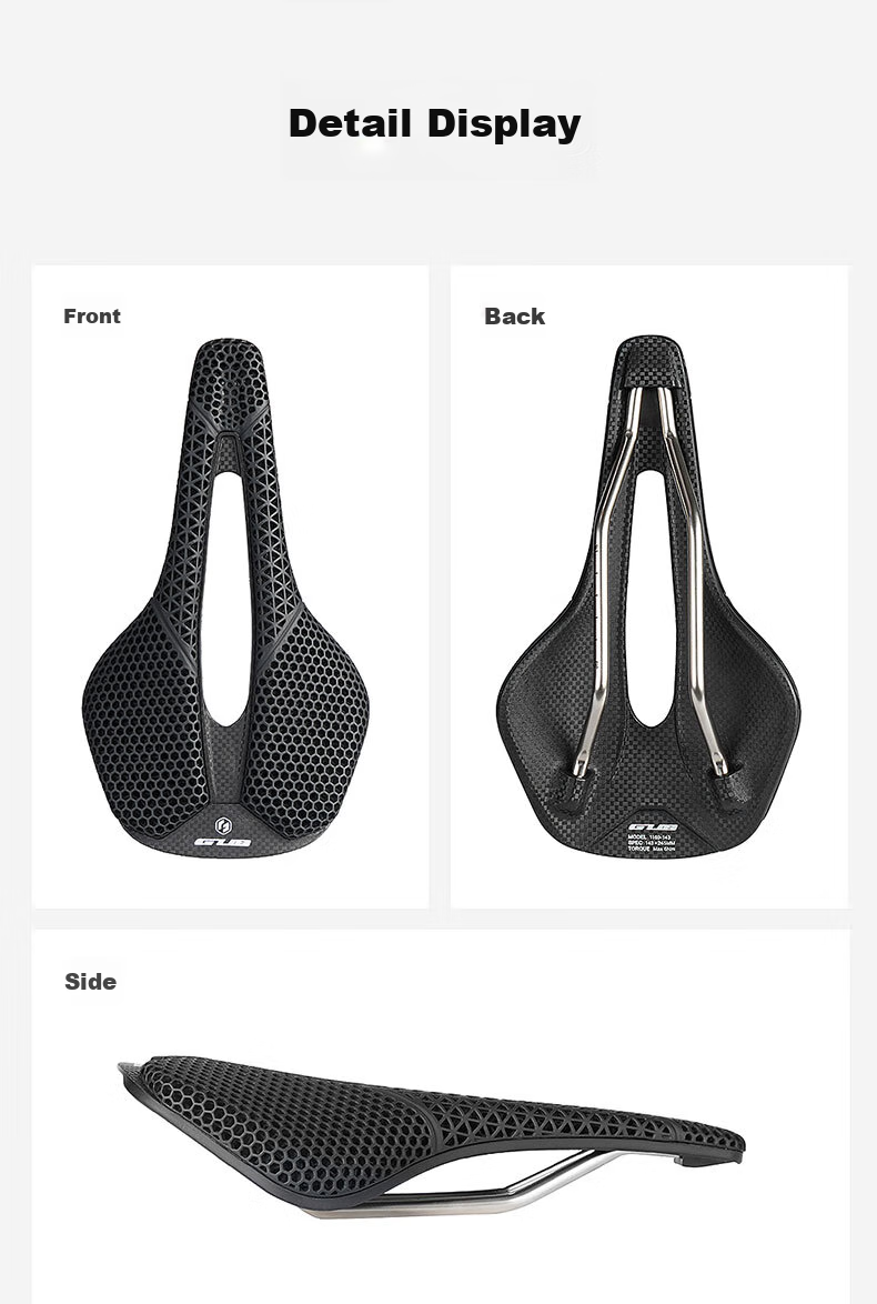 GUB 3D Printed Seat Cushion, Short Nose, Racing Road Mountain Bike Saddle, Cycling Equipment, 1169 14