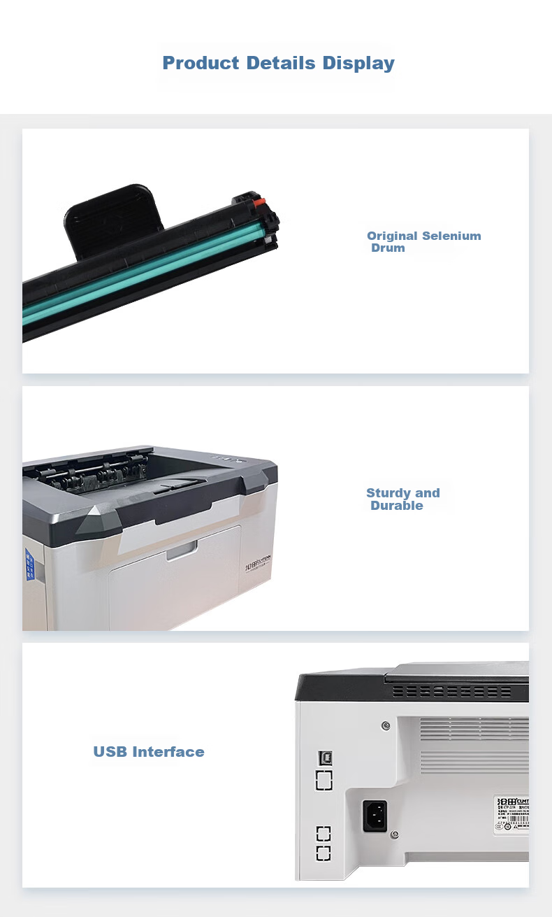 CUMTENN CTP-2206 A4 Self-Adhesive Printer Sticker Label, Black And White Laser Printer for Home Work And Office Use 10