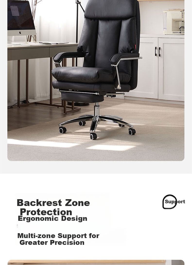 KUKA Executive Chair, Office Nap Chair, Computer Chair, Gaming Recliner, High-Back Chair 12