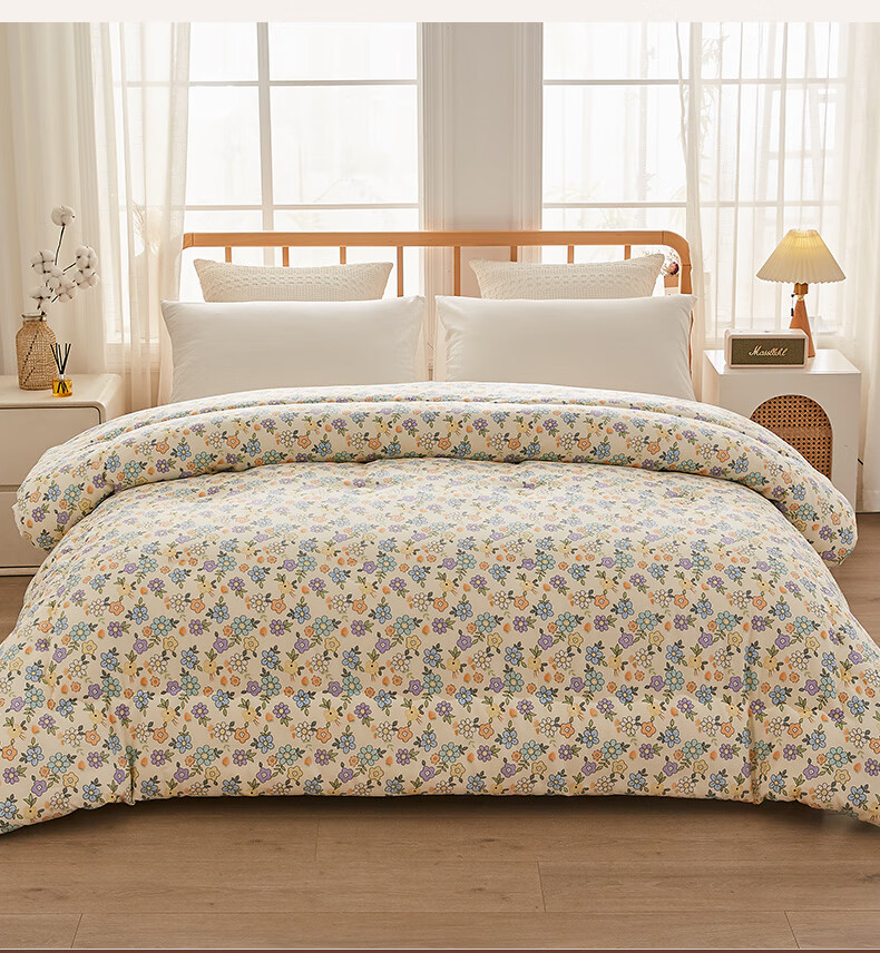 Wuyinliangpin Class A 100% Xinjiang Pure Cotton Quilt, Winter Cotton Comforter Spring And Autumn Duvet Air Conditioning Quilt, 6 Jin (3 Kg), 200*230cm 3