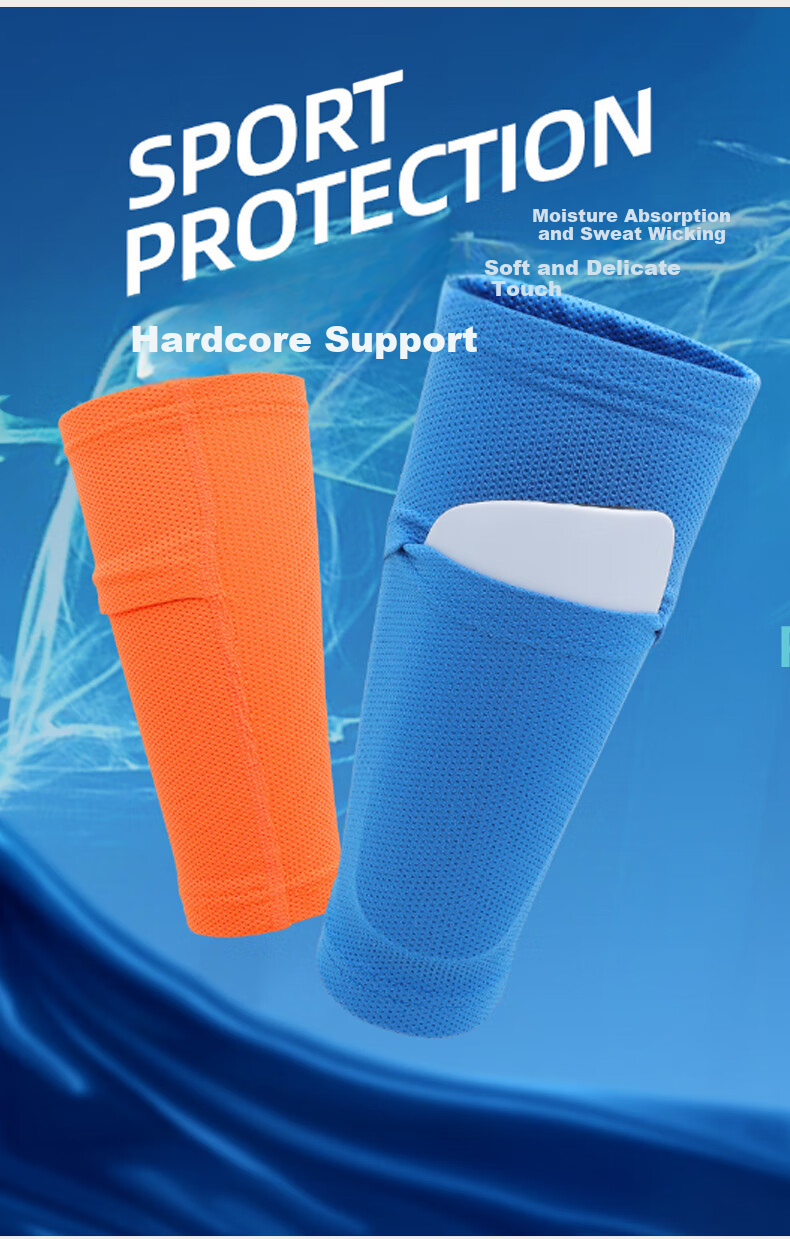 VICTORIATOURIST Soccer Shin Guards, Soccer Socks Three-Piece Set, Adult And Children Sports Socks, Professional Competition Insertable Protective Gear Sock Set 6
