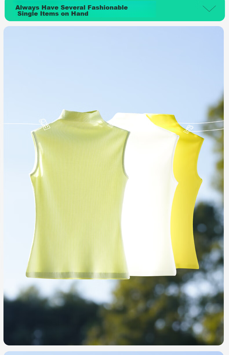 Jianyun Modal Cotton Turtleneck Base Layer, Women's Thin Inner Wear, Slim-Fit Short-Sleeve Undershirt, Can Be Worn As Outerwear, Five-Point Short-Sleeve Base Top 24