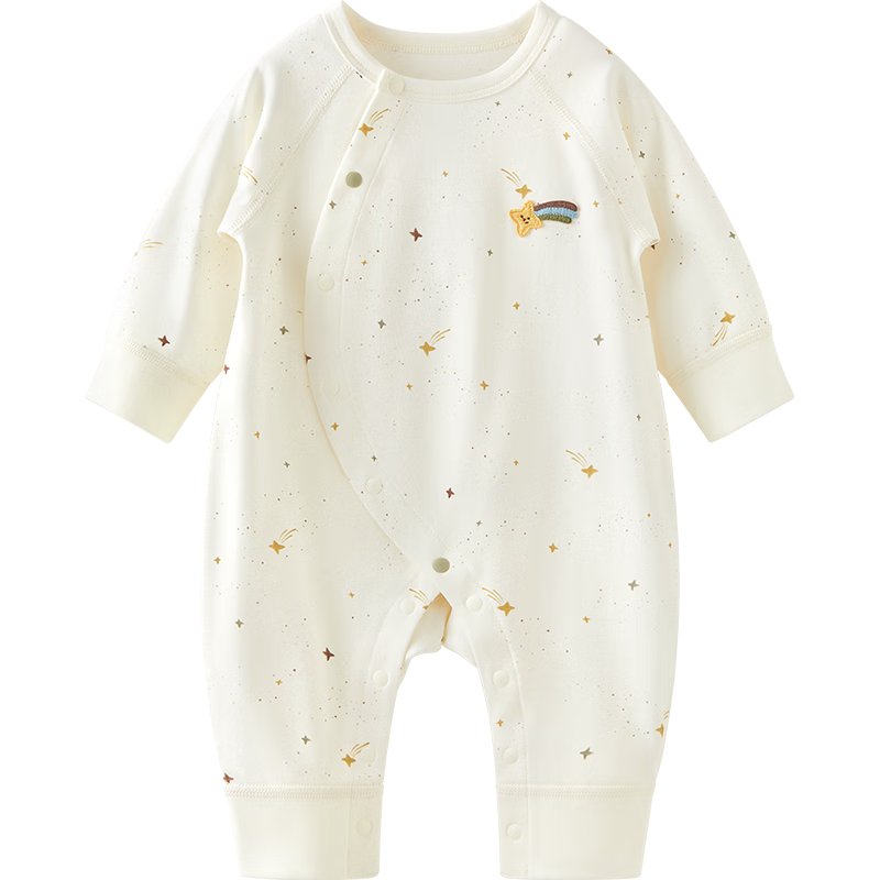 Weishi Muni Baby Romper Spring Autumn Unisex Long Sleeve Infant Jumpsuit Early Autumn