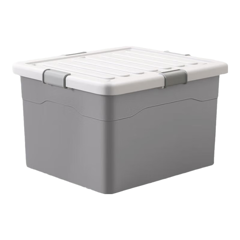 Jiabangshou Storage Box, Extra Large Plastic Container for Clothes And Toys, Organizer Box for Car, 105L Capacity