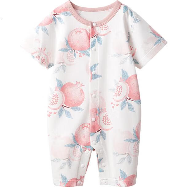 Beitaisi Baby Clothes, Summer Thin, for Boys And Girls, Cotton Onesie, Newborn Romper, Short-Sleeve Pajamas, Air Conditioning Wear