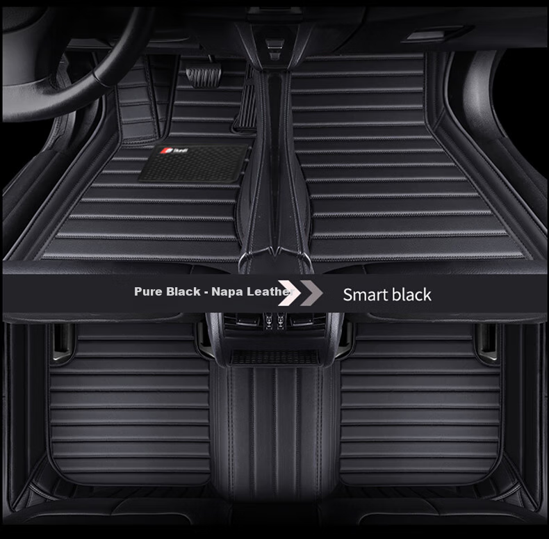 SIKEDI Audi A6L Full Coverage Floor Mats for 2012-2018 Models, Durable Waterproof Odorless Car Mats 8