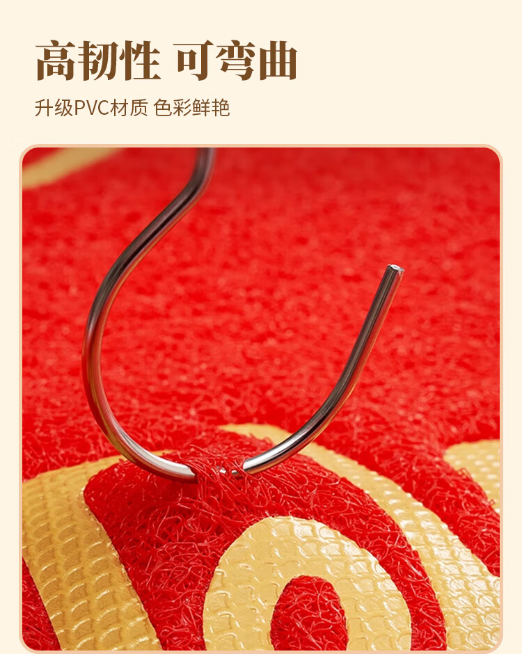 Jushi Memory Commercial Entrance Dust Removal Door Mat Wash-Free Dirt-Resistant Non-Slip Foot Mat 60*90cm 2