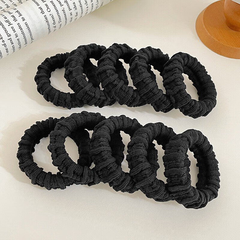 Royal Code Thickened Hair Bun Elastic Band High-End Hair Tie for Women Autumn Winter High Elastic Durable Hair Rope Leather Hair Accessory 6