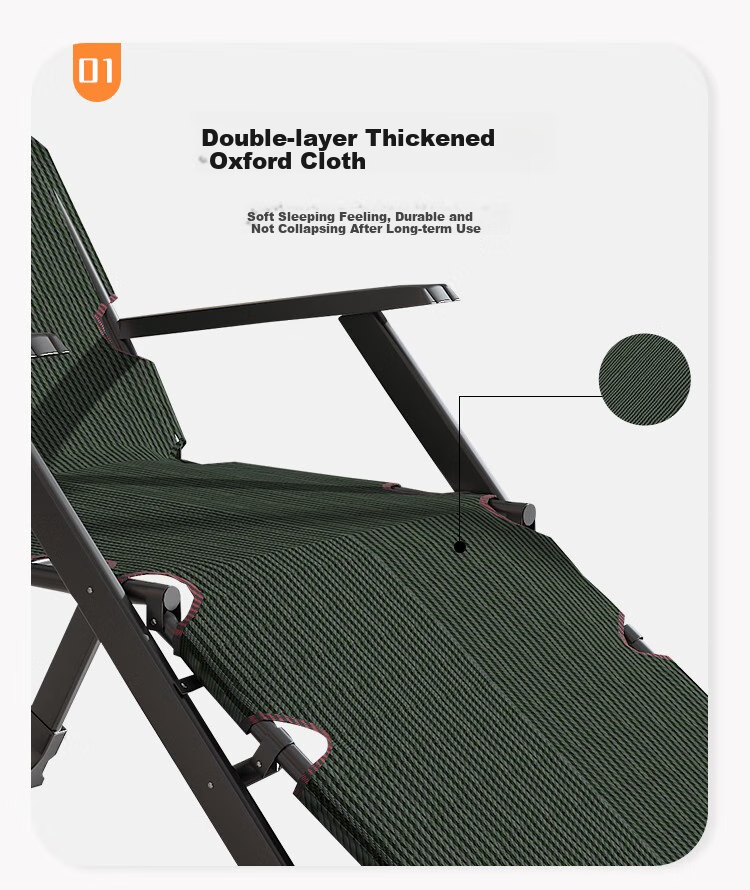 Jianyijiaju Folding Bed, Lounge Chair, Office Nap Chair, Single Accompanying Care Bed, Camp Bed 3