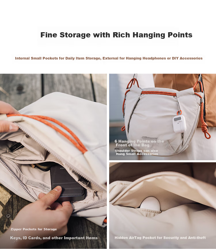 PGYTECH Drawstring Camera Bag, Dandelion OneGo Drawstring Bag, Mirrorless Camera Sling Bag, Shoulder Photography Bag, Fuji Instax Camera Bag Inner Liner, Suitable for Sony And Canon, Jungle Gree 8