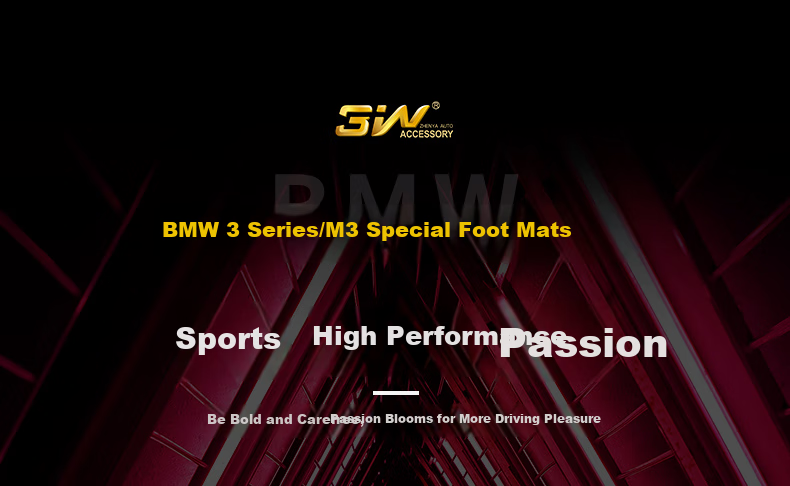 3W Suitable for BMW 3 Series, Specifically for 320Li 318 3 Series Long Wheelbase TPE Car Floor Mats + Carpet Surface, 2020-2026 Models 2