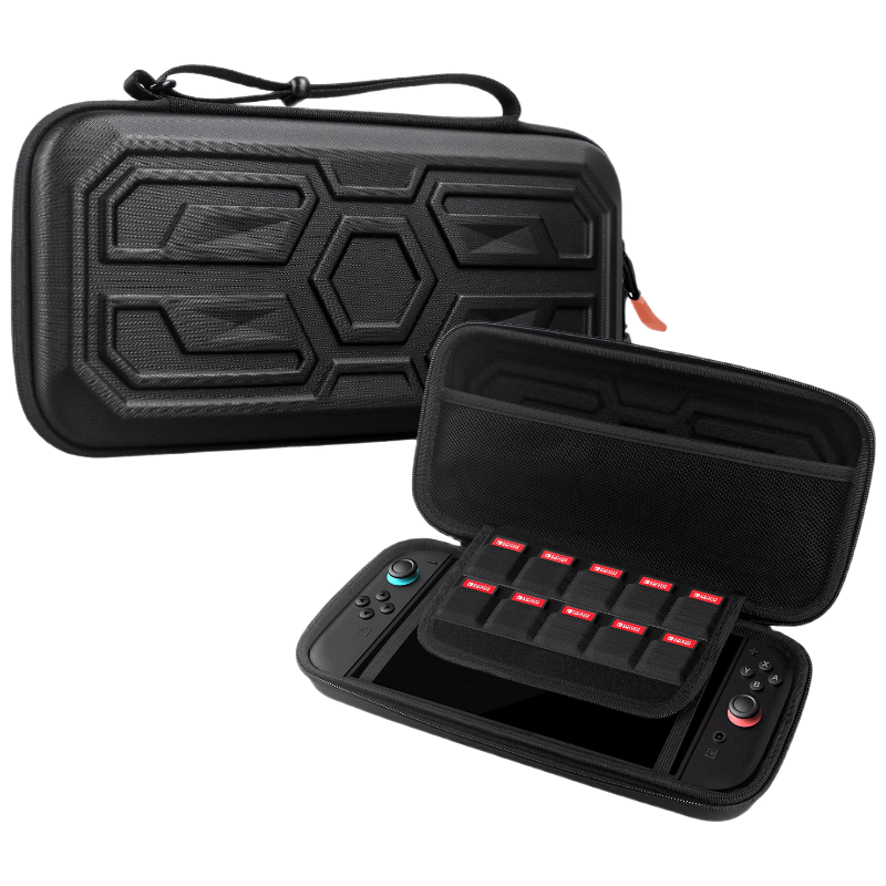 Biyoumei Nintendo Switch 2 Hard Shell Carrying Case Portable Protective Bag for NS2 Console Accessories