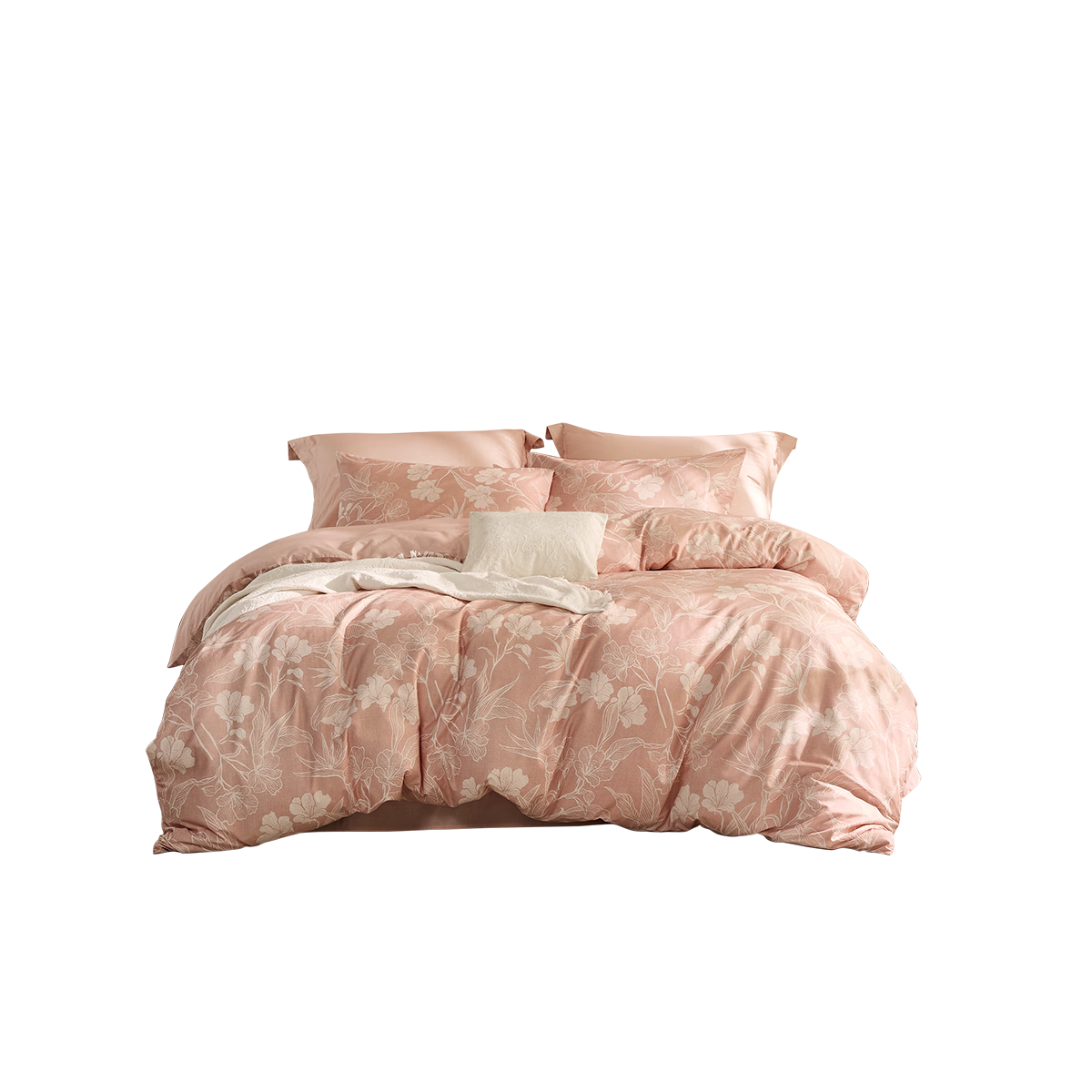 LOVO Luolai Home Textile 100% Cotton Four-Piece Bedding Set Xinjiang Cotton Bed Sheet Duvet Cover Pillowcase Double 200*230cm